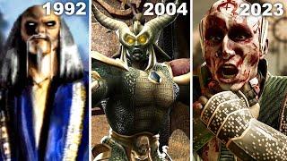 Evolution Of Scorpion Defeating Mortal Kombat Bosses 1992 - 2023
