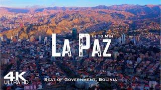 LA PAZ 2024  Drone Aerial 4K  Drones BOLIVIA