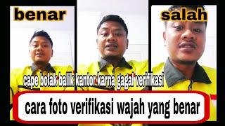 cara foto yang benar saat verifikasi wajah maxim taxsee driver