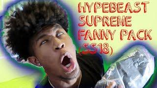 SUPREME FANNY PACK SS18 UNBOXING FROM iOffer **LIT**