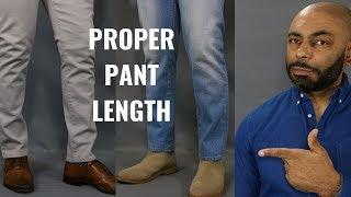 How Long Should Mens Pants Be?Trouser Break Explained