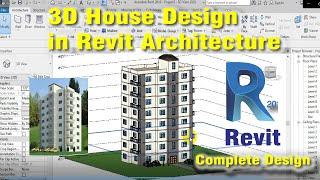 Multi Storey Buildings in Revit  Complete Step by Step Project  Revit Tutorial