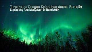 36  Aurora Borealis Menari Di Langit Artik Swedish Lapland