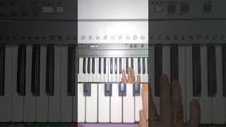 Piano short of nazre mili dil dhadka #shorts #youtubeshorts #pianocover #pianotutorial #bollywood