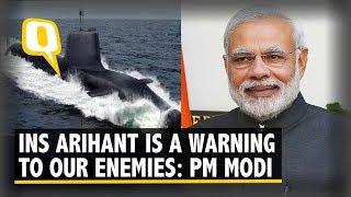 Indias Nuclear Triad Complete With INS Arihants First Deterrence Patrol  The Quint