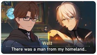 Welt Talks about Kevin with Acheron Cutscene  Honkai Star Rail 2.1