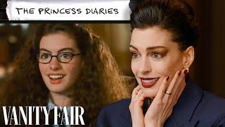 Anne Hathaway Rewatches The Princess Diaries The Devil Wears Prada & More  Vanity Fair