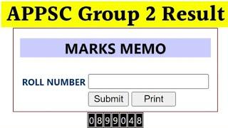 APPSC Group 2 Result 2024 Check Prelims Exam Results Cut-Off Marks