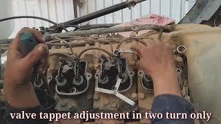 LB V8 engine 442 valve tappet adjustment