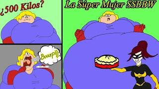 Cuentos SSBBW – Los pasteles infinitos  La super-mujer fitness P Balloon –