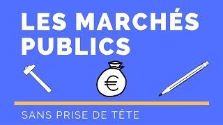 Les marchés publics en 1 map