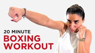 20-minute boxing workout  3 circuits no equipment