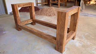 Bancada Profissional de Marceneiro Estrutura Brutal 2 - Traditional Woodworking Bench