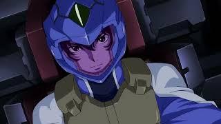 Trans-Am Raiser first particlized scene - Mobile Suit Gundam 00 Second Season