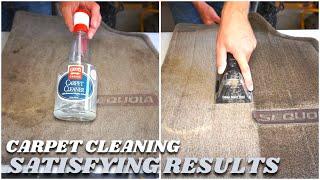 How To Deep Clean Car Carpet - ASMR Deep Cleaning