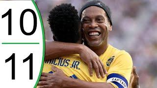 Ronaldinho Team vs Roberto Carlos Team - Extended Highlights & Goals - The Beautiful Game 2022