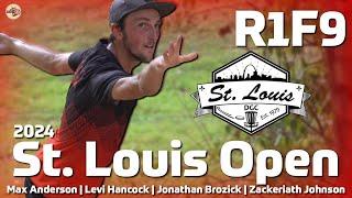 2024 St. Louis Open  MPO R1F9  Hancock Johnson Borzick Anderson