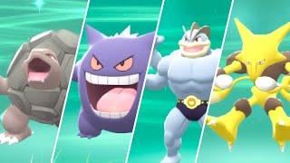 HOW TO Evolve Haunter Kadabra Machoke & Graveler in Pokemon Brilliant Diamond and Shining Pearl