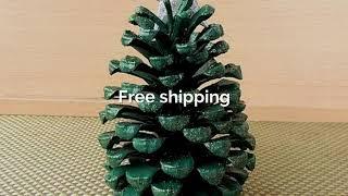 Natural Pine Cone Christmas Decorations