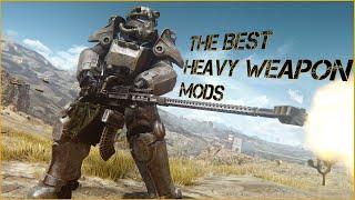 Fallout 4 - Top 5 HEAVY Weapon Mods PC and XBOX