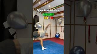 Balloon kicking CHALLENGE