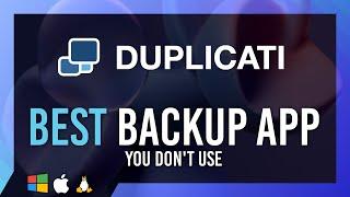 EASY BACKUPS  Compressed Encrypted Rolling  Duplicati  Windows Mac Linux