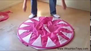 How to Fold Princess Castle Play Tent by WooHoo Toys