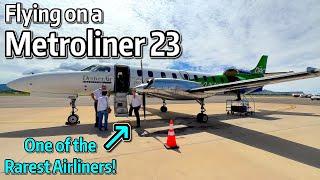 ⁴ᴷ⁶⁰ TRIP REPORT - Flying on Denver Air Connections Fairchild Metroliner 23 from Denver to Cortez