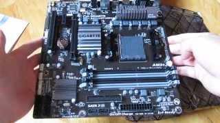 Gigabyte AM3+ GA-78LMT-USB3 Motherboard Inch by Inch Close-Up View