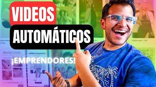 ¡EMPRENDEDORES  RECURSOS para CREAR VIDEOS AUTOMÁTICOS  TUTORIAL