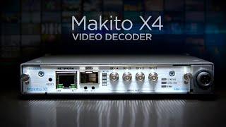 Haivsion Makito X4 Video Decoder