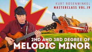 2nd and 3rd degree of Melodic Minor -  Inner Guitarmony - Masterclass vol. IV by Kurt Rosenwinkel