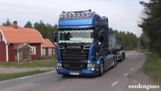 Scania R500 Longline V8 sound