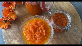 Carrot Jam With Orange Flavour  The Best Afghan Carrot Jam Recipe