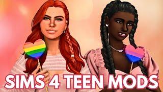 SIMS 4 TEEN MODS & MORE FOR BETTER GAMEPLAY