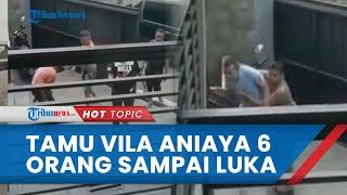 Viral Video Tamu Vila di Bogor Aniaya 6 Orang hingga Babak Belur Tak Terima Ditegur saat Berisik
