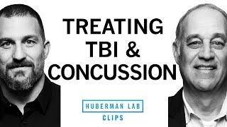 How to Treat Concussion & Traumatic Brain Injury  Dr. Mark DEsposito & Dr. Andrew Huberman