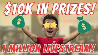 1 Million Subscriber Live Giveaway 3D Printers Files Props & More