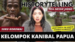 SUKU KANIBAL di Papua Selatan Suku Korowai.  #HISTORYTELLING