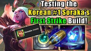 Testing the Korean #1 Sorakas First Strike Build  Diamond Support  Patch 14.11