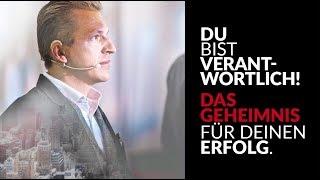 DU bist verantwortlich - Motivationsvideo deutsch feat. Tobias Beck