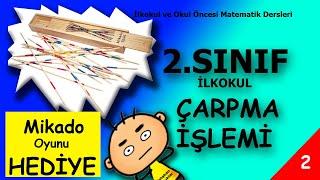 2.SINIF MATEMATİK DERSLERİ  ÇARPMA İŞLEMİ 2.KISIM   EĞLENCELİ MATEMATİK  UZAKTAN EĞİTİM