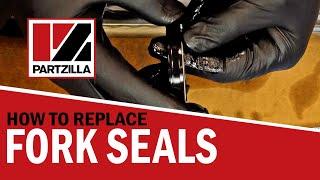 How to Replace Fork Seals on a Motorcycle   How to Replace Fork Seals on a Dirt Bike  Partzilla
