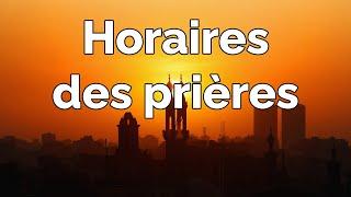 Application horaire prière fiable application awkat salat