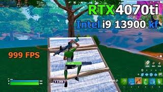 RTX 4070 ti + Intel i9 13900KF  LATE GAME ARENA  Performance Mode  Fortnite Chapter 4