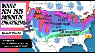 Winter 2024-2025 How Many Snowstorms This Winter?