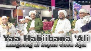 Indahnya Qosidah Ya Habibana Ali langsung di depan Cucu Nya Shohibul maulid