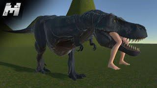 3D Vore Animaton Dinosaur Eats Requested by Wenderok