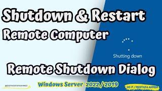 How to Restart or Shutdown a Computer Remotely