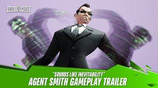 MultiVersus - Official Agent Smith Sounds Like Inevitability Gameplay Trailer